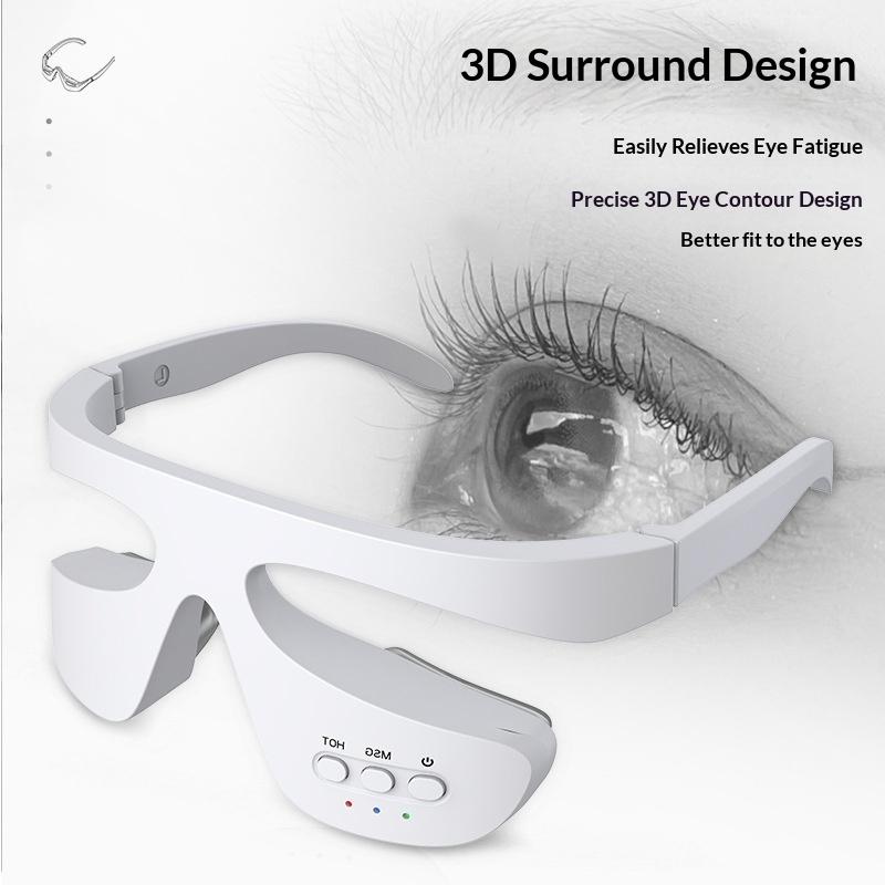 Draagbare slimme oogmassager 3 - Light Therapy Glasses recensie en prijs