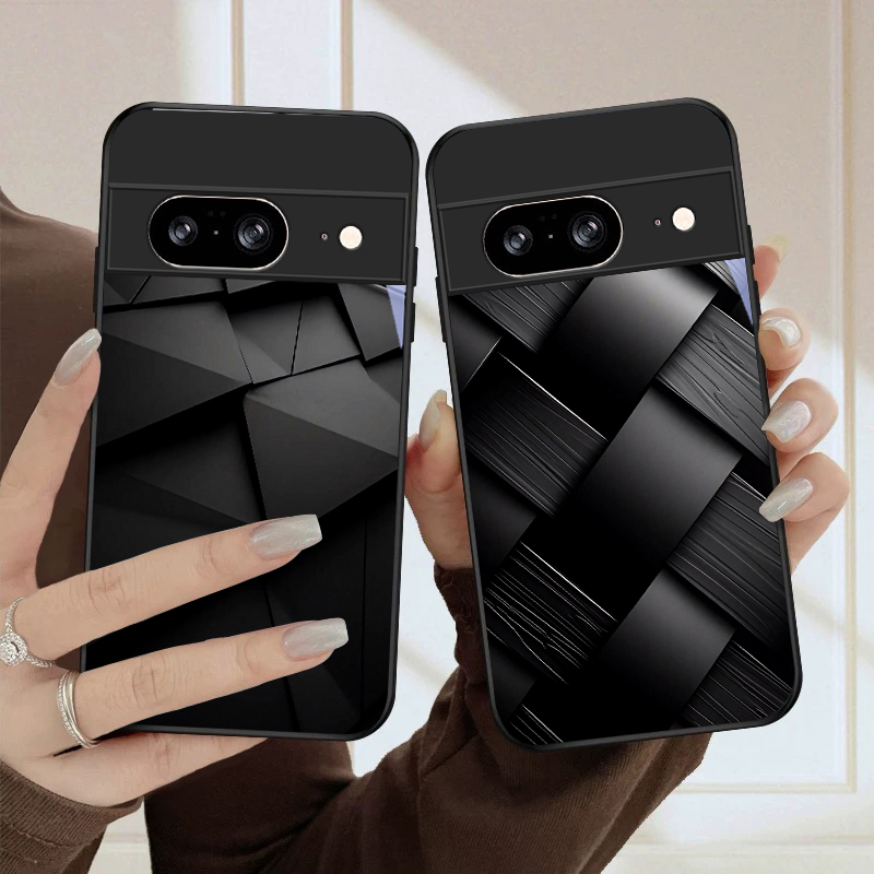 Donkere geometrische textuur v - Google Pixel 9 recensie en prijs
