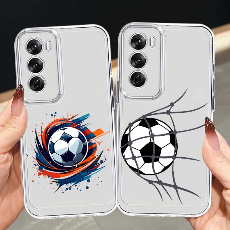 Voetbal Kunst Patroon Telefoon - Oppo A78 recensie en prijs