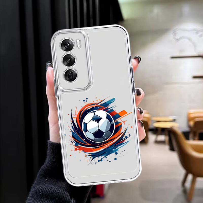 Voetbal Kunst Patroon Telefoon - Oppo A78 recensie en prijs