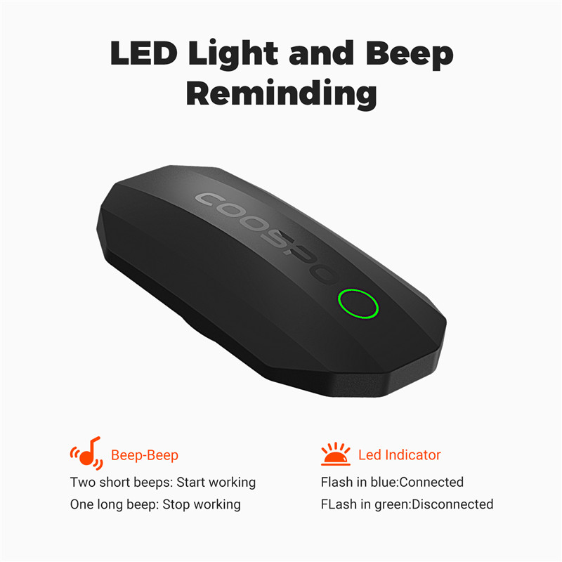 Coospo H 808S Hartslagsensor B - Breath Rate Monitor recensie en prijs