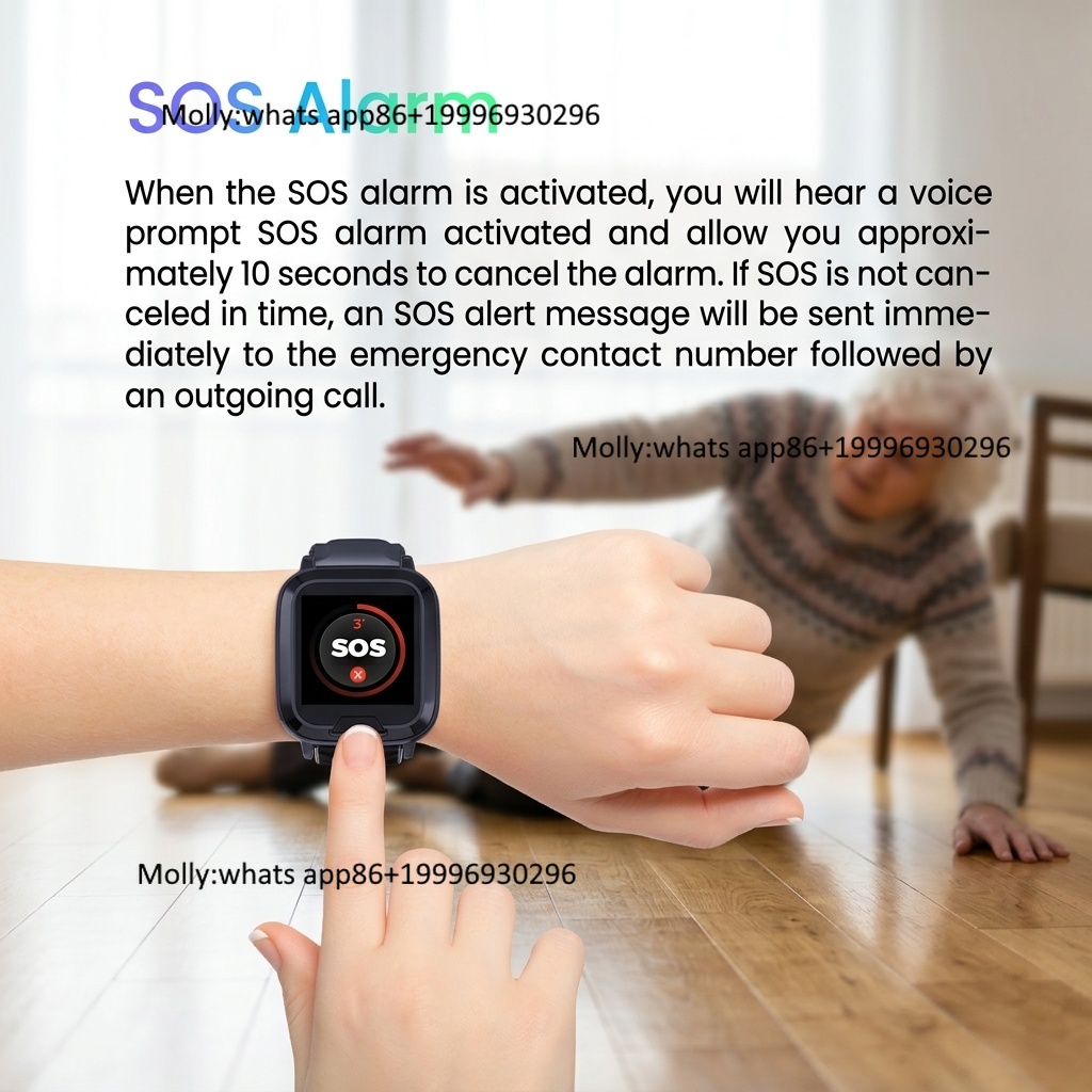 4G GPS-tracker armband hartsla - Fall Detection Watch recensie en prijs
