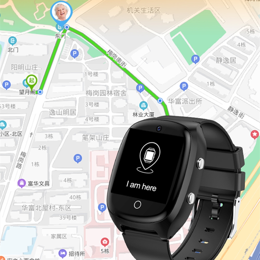 Horloge voor ouderen, senioren - Fall Detection Watch recensie en prijs