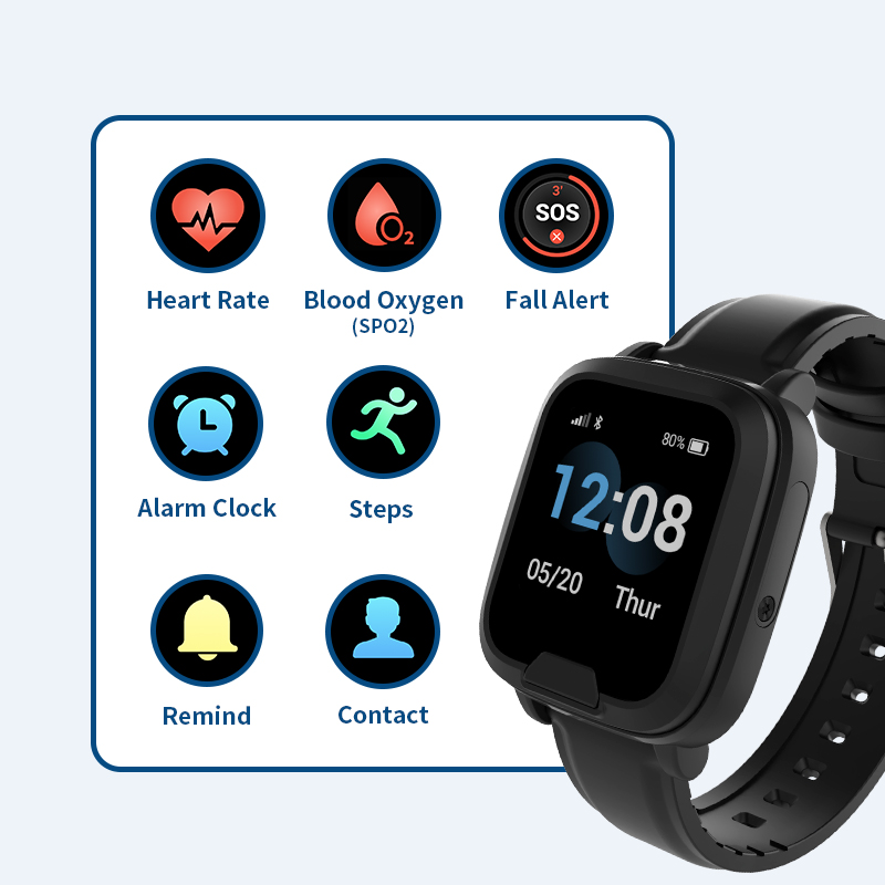 Valdetectie 4G Smartwatch voor - Fall Detection Watch recensie en prijs